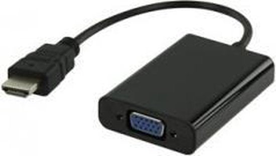 Nedis HDMI naar VGA + 3,5mm adapter - zwart - 0,20 meter - afbeelding 21