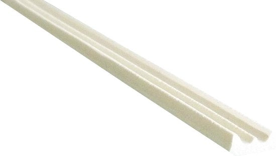 Ecosavers EPDM Tochtstrip E-profiel | voor tocht kieren van 1-3 mm | Rol van 6 meter (2x3) | Tocht Strip - afbeelding 1
