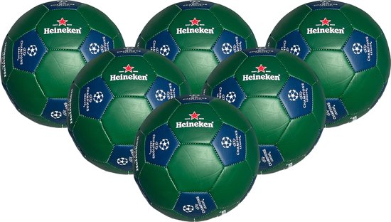 Heineken Champions League ball - 6 stuks - afbeelding 1