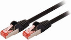 CAT6 Netwerkkabel - RJ45 Male - RJ45 Male - S/FTP - 15.0 m - Rond - LSZH - Zwart - Polybag - afbeelding 8