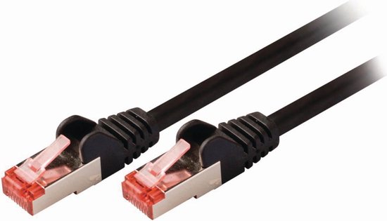 Nedis CAT6 Netwerkkabel - RJ45 Male - RJ45 Male - S/FTP - 20.0 m - Rond - LSZH - Zwart - Polybag - afbeelding 8