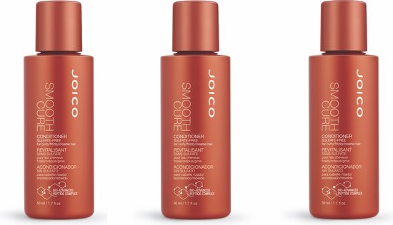 Joico Smooth Cure Sulfate-Free Conditioner 50ml x 3 - afbeelding 1