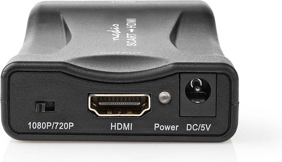 Nedis HDMI-Converter - Scart Female - HDMI Output - 1-weg - 1080p - 1.2 Gbps - ABS - Zwart - afbeelding 1
