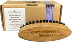 Captain Fawcett's Beard & Moustache Borstel Wild Boar Bristle Moustache Brush 1Stuks - afbeelding 3