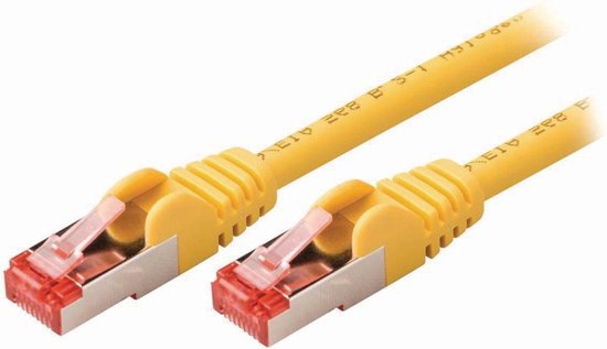 Nedis CAT6 Netwerkkabel - RJ45 Male - RJ45 Male - S/FTP - 5.00 m - Rond - LSZH - Geel - Envelop - afbeelding 5