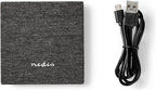 Nedis Draadloze Oplader - 5 / 10 W - 1.0 / 1.1 A - LED-indicatie in gebruik - Inclusief kabel - Micro-USB - 0.80 m - afbeelding 4
