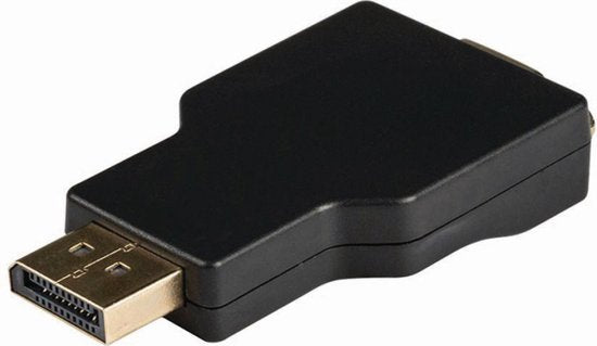 Nedis DisplayPort-Adapter - DisplayPort Male - VGA Female 15p - 1080p - Verguld - Recht - Rond - ABS - Antraciet - Doos - afbeelding 10