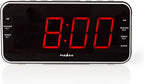 Nedis Wekkerradio - Digitale Wekker - AM / FM - Snoozefunctie - Slaaptimer - 2 Alarmen - Zwart - afbeelding 1