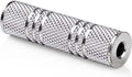 Nedis Stereo-Audioadapter - 3,5 mm Female - 3,5 mm Female - Vernikkeld - Recht - Metaal - Zilver - 1 Stuks - Doos - afbeelding 1