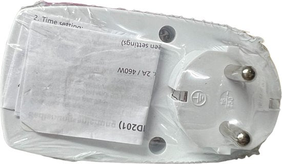 Arcas - Mechanische timer wit - afbeelding 3