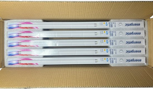 10 x Energetic T8 Led 9w Daglicht 6500K G13 60 cm - afbeelding 1