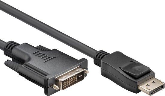 | DisplayPort Male | DVI-D 24+1-Pins Male | | | m | | | Zwart | - afbeelding 22