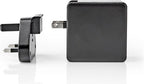 Nedis Oplader - 48 W - Snellaad functie - 2x 3.0 A - Outputs: 2 - USB-A / USB-C™ - Geen Kabel Inbegrepen - Automatische Voltage Selectie - afbeelding 6