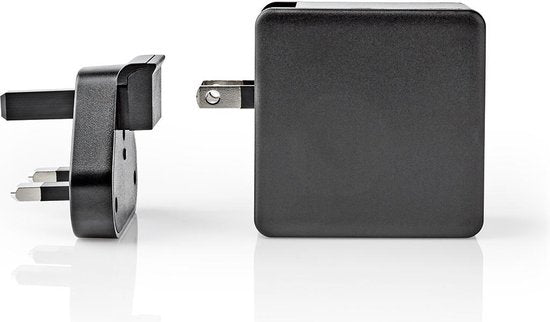Nedis Oplader - 48 W - Snellaad functie - 2x 3.0 A - Outputs: 2 - USB-A / USB-C™ - Geen Kabel Inbegrepen - Automatische Voltage Selectie - afbeelding 6