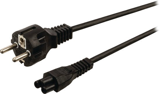 Nedis Stroomkabel - Type F (CEE 7/7) Male - IEC-320-C5 - Recht - Recht - Vernikkeld - 5.00 m - Rond - PVC - Zwart - Label - afbeelding 7