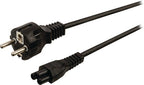 Nedis Stroomkabel - Type F (CEE 7/7) Male - IEC-320-C5 - Recht - Recht - Vernikkeld - 5.00 m - Rond - PVC - Zwart - Label - afbeelding 7