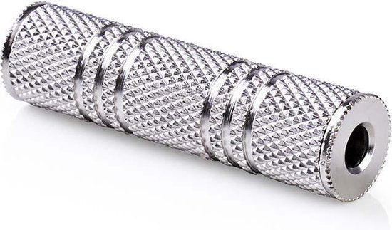Nedis Stereo-Audioadapter - 3,5 mm Female - 3,5 mm Female - Vernikkeld - Recht - Metaal - Zilver - 10 Stuks - Polybag - afbeelding 4