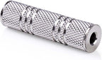 Nedis Stereo-Audioadapter - 3,5 mm Female - 3,5 mm Female - Vernikkeld - Recht - Metaal - Zilver - 10 Stuks - Polybag - afbeelding 4