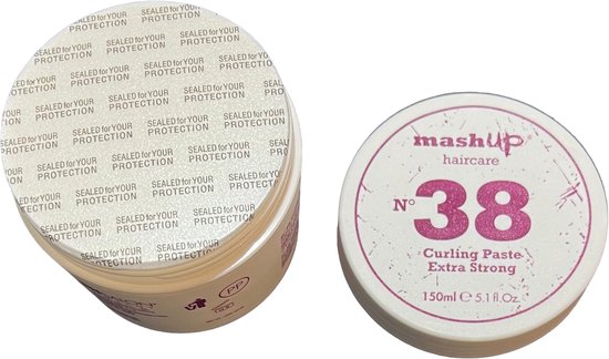MashUp haircare N° 38 Curling Paste Extra Strong 150ml - afbeelding 3