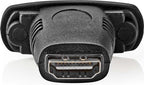 Nedis HDMI-Adapter - HDMI Input - DVI-D 24+1-Pins Female - Vernikkeld - Recht - ABS - Zwart - 1 Stuks - Doos - afbeelding 6