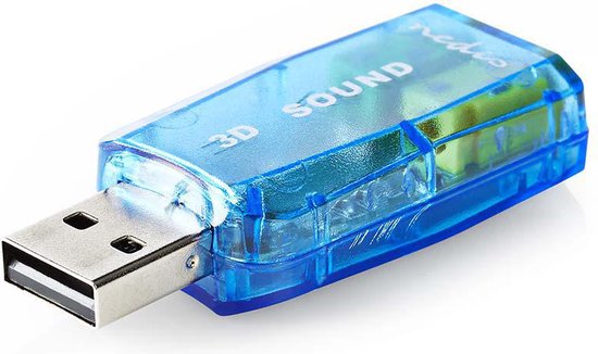 Nedis Geluidskaart - 5.1 - USB 2.0 - Microfoonaansluiting: 1x 3.5 mm - Headset-aansluiting: 3.5 mm Male - afbeelding 5