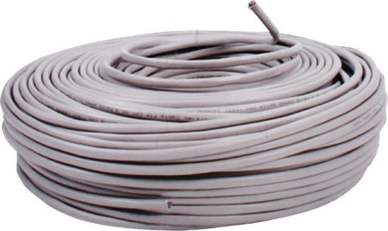 Nedis Netwerk Kabel Rol - CAT6 - Solid - U/UTP - Koper - 305.0 m - Binnenshuis - Rond - PVC - Grijs - Gift Box - afbeelding 8
