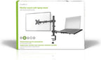 Nedis Monitorbeugel voor Bureaus - Notebook - 1 Scherm - 15 - 32 " - 75x75 / 100x100 - Interactief - afbeelding 2
