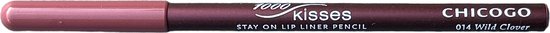 Rimmel London CHICOGO 1000 KISSES Stay on lip Liner Pencil 014 Wild Clover x 12 - afbeelding 2