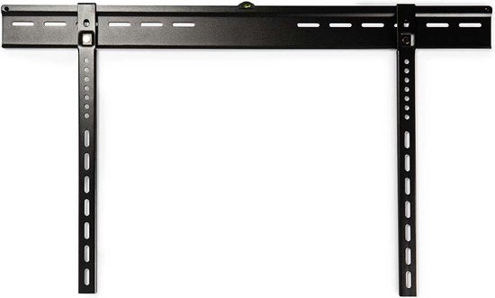 Nedis Vaste TV-Muurbeugel - 37 - 70 " - Maximaal schermgewicht: 65 kg - Minimale muurafstand: 9 mm - Staal - Zwart - afbeelding 2