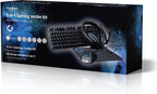 Nedis Gaming Combo Kit - 5-in-1 - Toetsenbord, Koptelefoon, Muis en Muismat - Zwart - QWERTZ - Duits - afbeelding 6