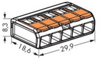 Wago 221-415 klemmenblok 1P Oranje, Transparant (25 stuks) - afbeelding 7