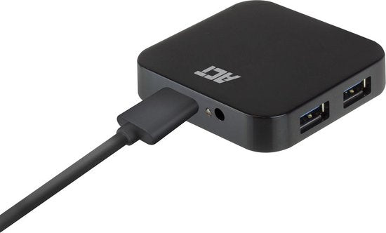 ACT USB hub 3.0, 4 poorts, 10W stroomadapter AC6305 - afbeelding 4