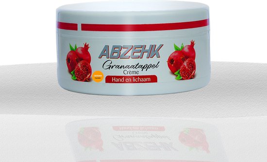 Abzehk - Hand en Lichaam Créme - Granaatappel - 250ml - afbeelding 1