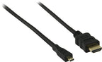 High Speed HDMIâ„¢-kabel met Ethernet | HDMIâ„¢-connector - HDMIâ„¢-micro-connector | 1,5 m | Zwart - afbeelding 7