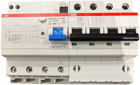 ABB 2CSB204592R1400 AARDLEK in combinatie met SCDS254001R0205 400 volt - afbeelding 3