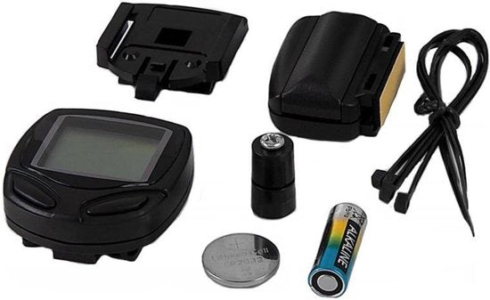 Bicycle Gear - Fietscomputer -  Draadloos - - 14 functies - Zwart - afbeelding 1