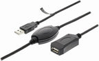 Nedis Actieve USB 2.0-Verlengkabel A F BK - afbeelding 12