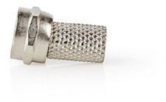 F-connector | Mannelijk | Voor 6,8mm-coaxkabels | 25 stuks | Metaal - afbeelding 22