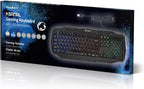 Nedis Bedraad Gaming Toetsenbord - USB 2.0 - Membrane Toetsen - LED - US internationaal - US Internationaal - USB Gevoed - Lengte stroomkabel: 1.50 m - Gaming - afbeelding 13