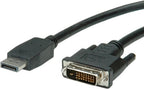 | DisplayPort Male | DVI-D 24+1-Pins Male | | | m | | | Zwart | - afbeelding 9