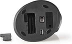Nedis Muis - Draadloos - 800 / 1200 / 1600 dpi - Instelbare DPI - Aantal knoppen: 6 - Programmeerbare knoppen - Rechtshandig - afbeelding 8