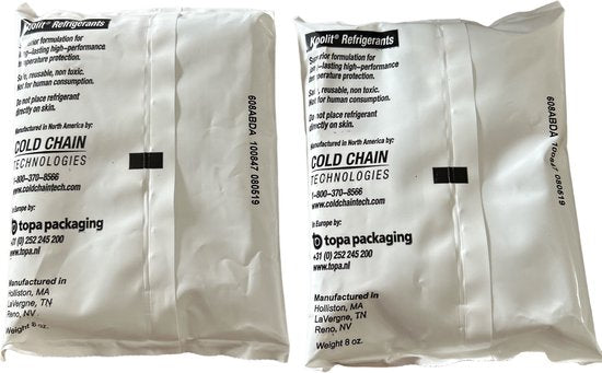 Cold Chain Technologies Koolit Refrigerants frozen gel pack carry bag for Temperature-Monitored Medication Transport - afbeelding 3
