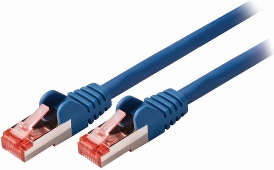 Nedis CAT6 Netwerkkabel - RJ45 Male - RJ45 Male - S/FTP - 20.0 m - Rond - LSZH - Blauw - Polybag - afbeelding 4