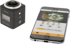 Camlink CL-AC360 Full HD Action Camera 2k Wi-Fi / Microfoon Zwart - afbeelding 7