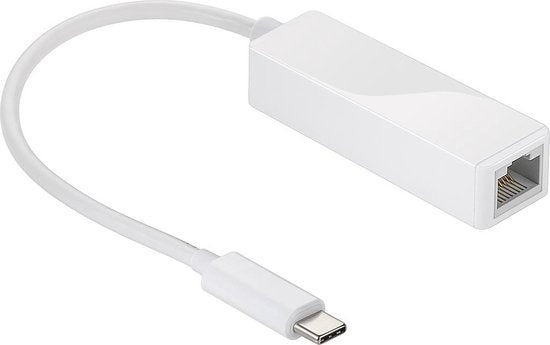 Nedis USB-netwerkadapter - USB 3.2 Gen 1 - 1000 Mbps - USB-C Male - RJ45 Female - 0.20 m - Rond - Vernikkeld - Vertind-Koper - Wit - Envelop - afbeelding 5