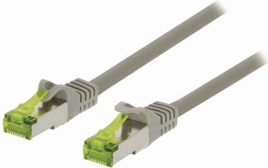 Nedis CAT7 Netwerkkabel - S/FTP - RJ45 Male - RJ45 Male - 1.00 m - Snagless - Rond - LSZH - Grijs - Envelop - afbeelding 8