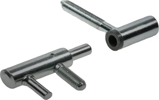 3 Stuks Deurveer/ Deurdranger RVS voor Paumelle Opdekdeur - afbeelding 4