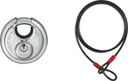 Abus Diskus 23/70 hangslot + Abus Cobra UV 0203 kabel 500cm - afbeelding 1