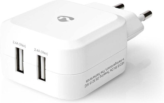 Wandoplader | 4,8 A | 2 uitgangen | USB-A | - afbeelding 26