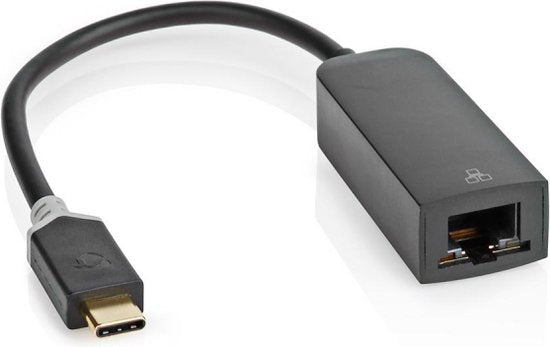 Nedis USB-netwerkadapter - USB 3.2 Gen 1 - 1000 Mbps - USB-C Male - RJ45 Female - 0.20 m - Rond - Verguld - Vertind-Koper - Antraciet - Doos - afbeelding 10
